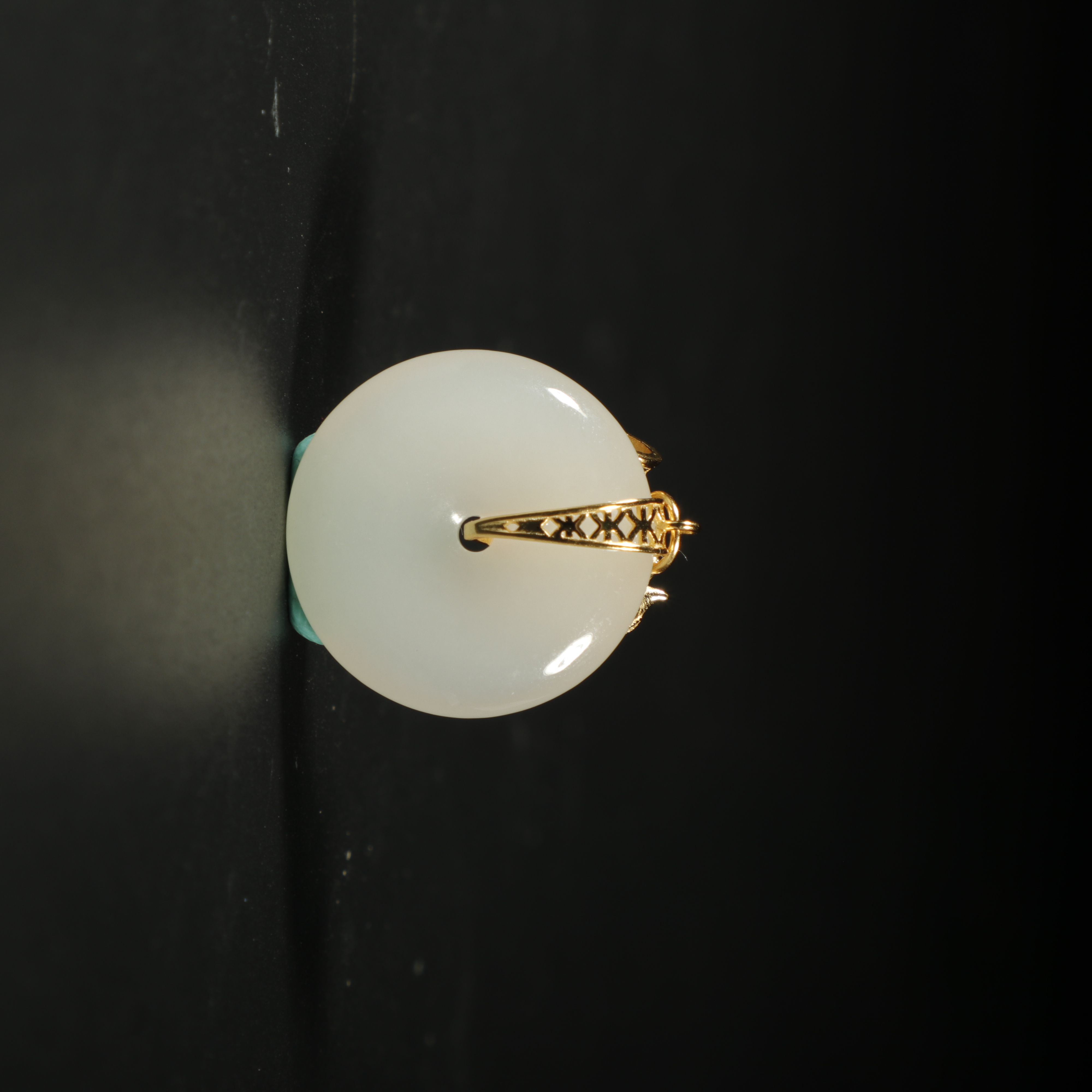 lot8802 和田玉平安扣/云南典藏