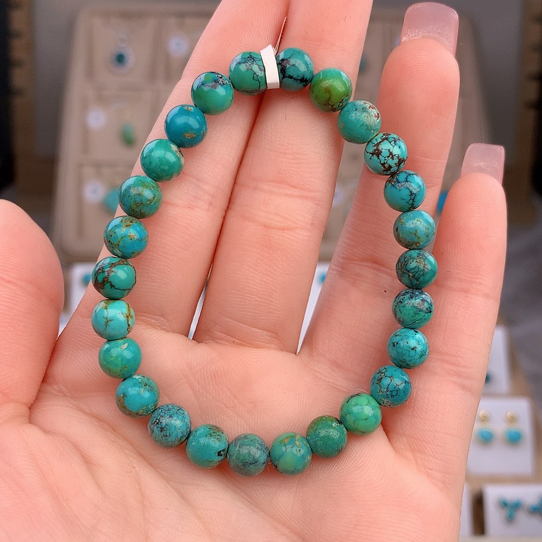未镶嵌绿松石手串
