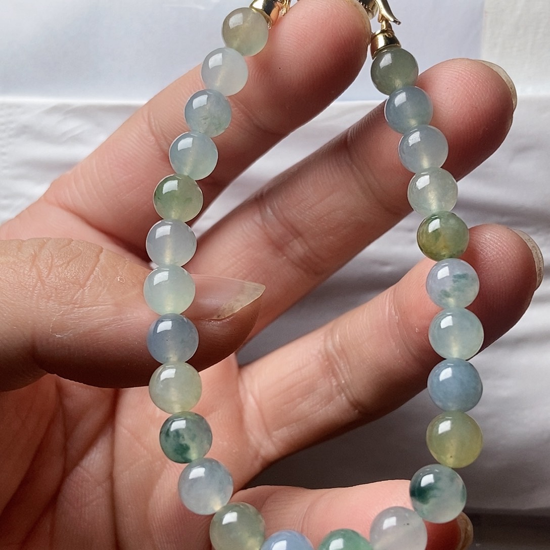 未镶嵌定制翡翠033天然缅甸翡翠卡7