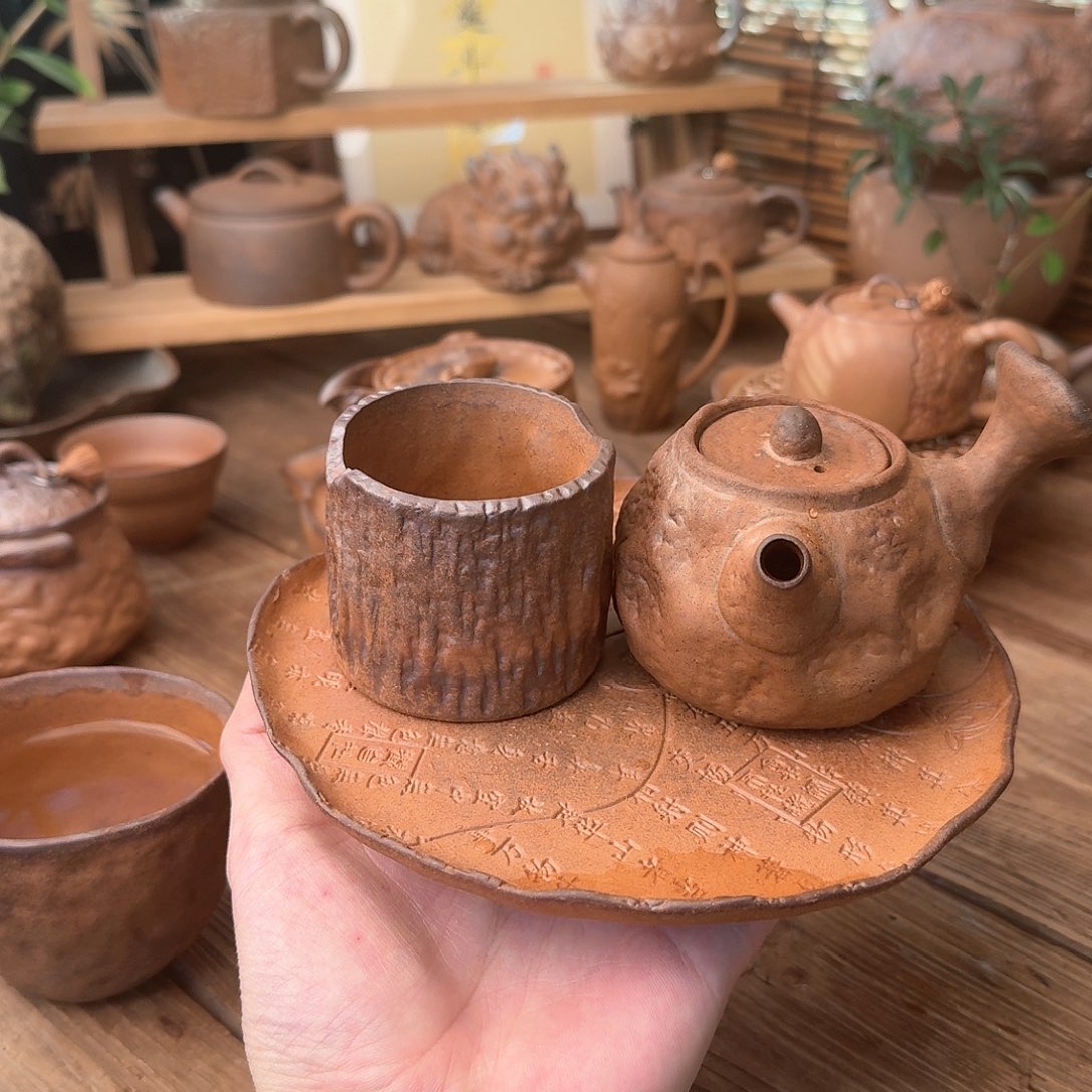 原矿老岩泥茶器系列