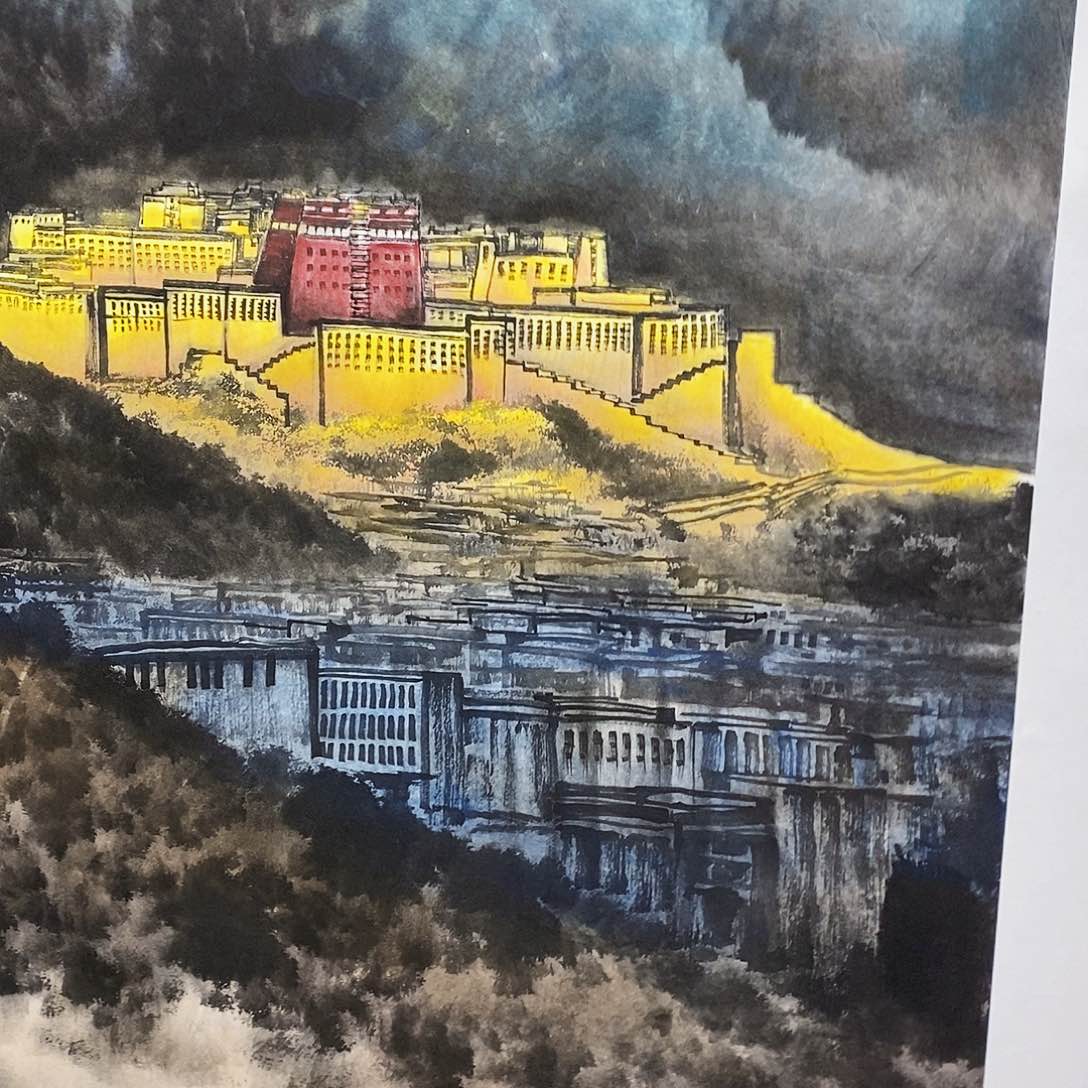 国画一*红白条纹长筒大包