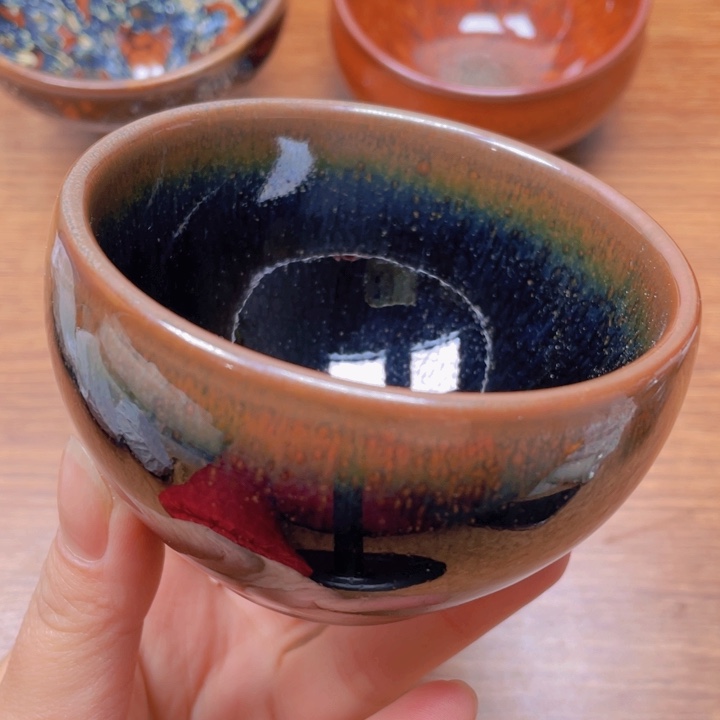 茶盏建窑建盏主人杯