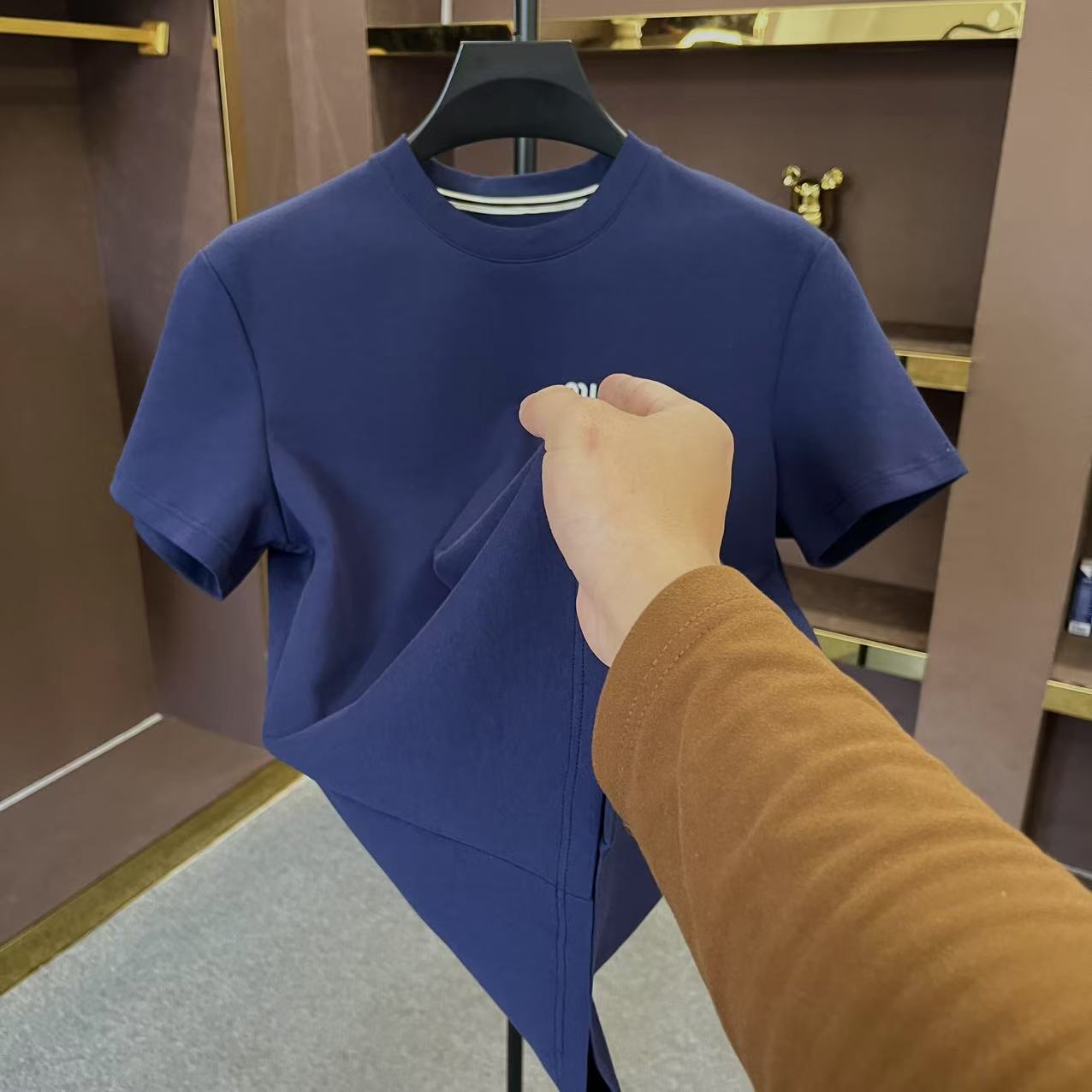 W【9518】春季新款重磅M家潮牌T恤02-08