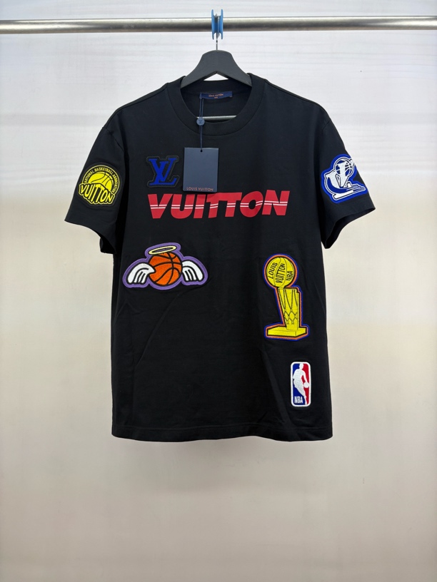 未使用 LouisVuitton/路易威登 NBA联名logo短袖/XS码/M8972