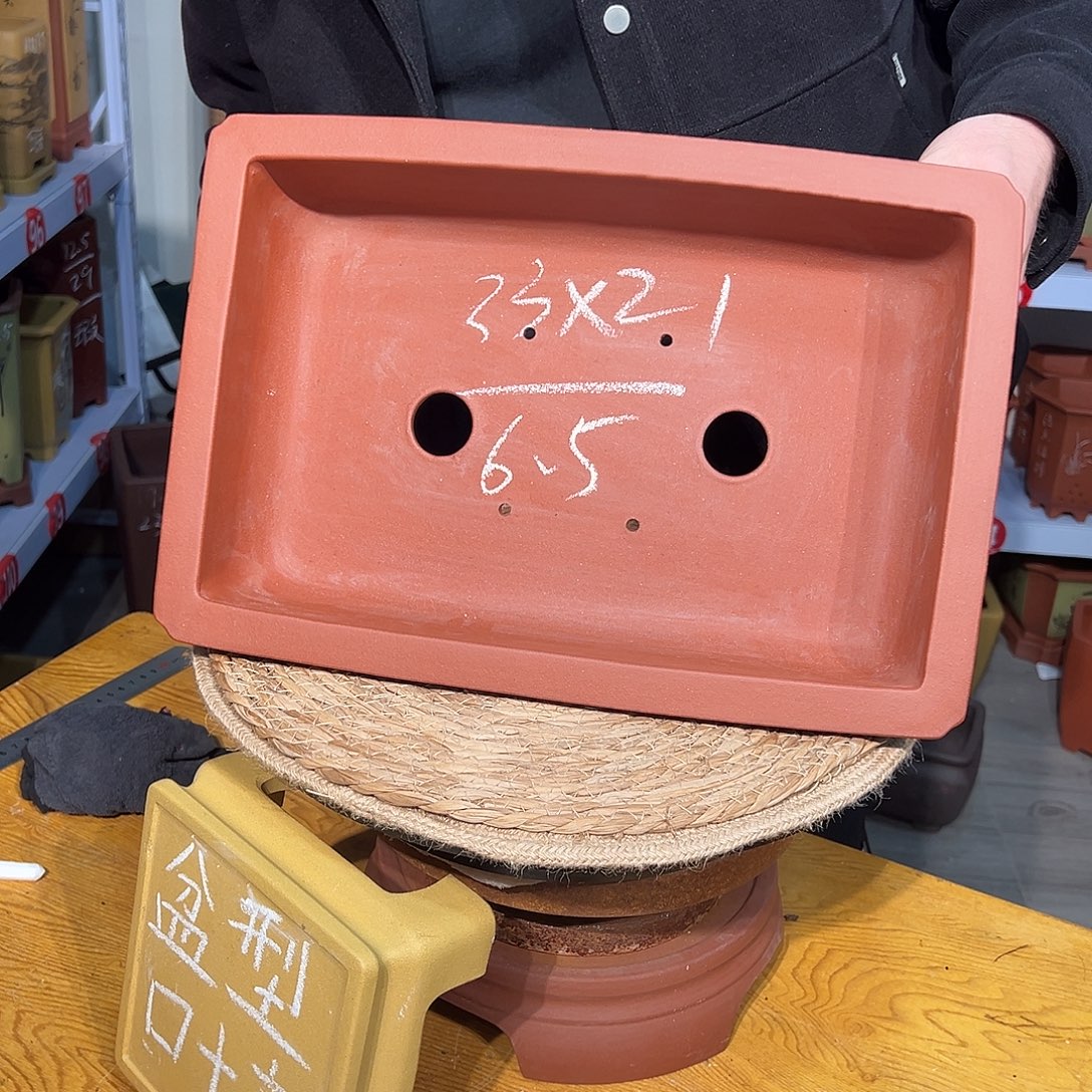 天心紫砂手工花盆