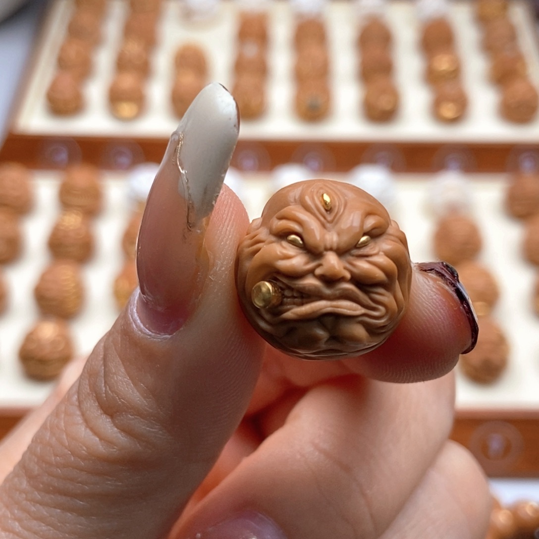 吊坠猴头核桃小*儿猴头