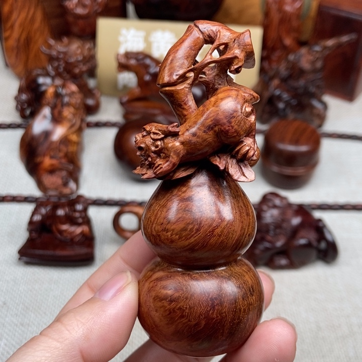 花梨木类端景台葫芦