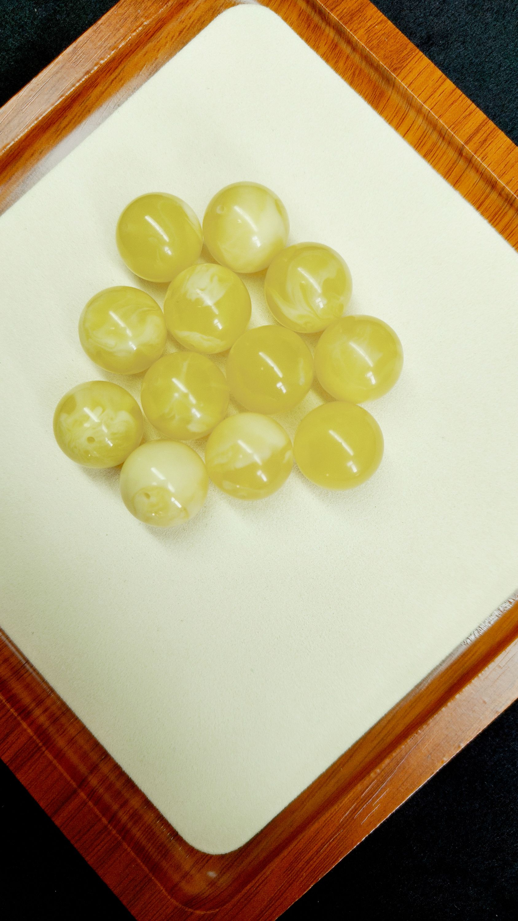 百花圆珠散珠DIY饰品配件