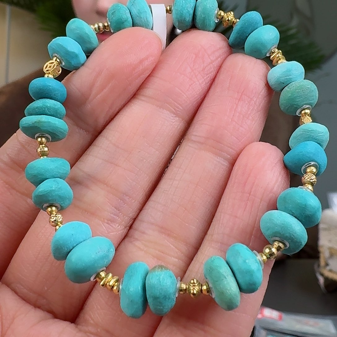 绿松石珠宝奇石未镶嵌