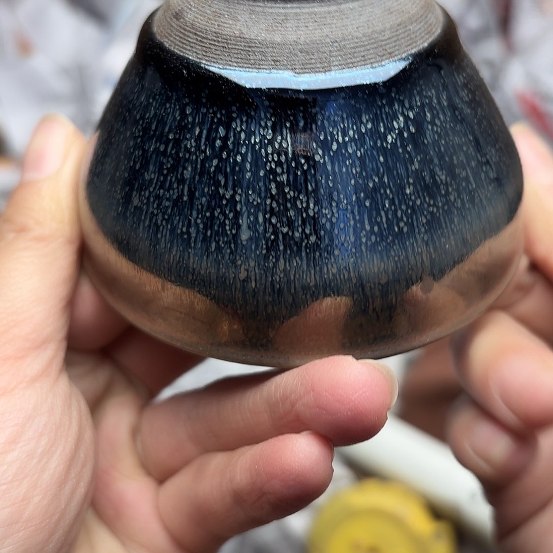 茶盏建盏主人杯一只微瑕