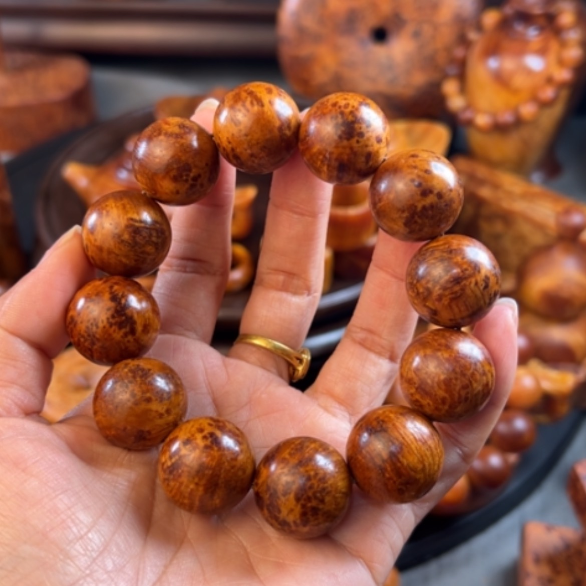 【闪购商品】松木（琥珀木）手串/手链福利不退货