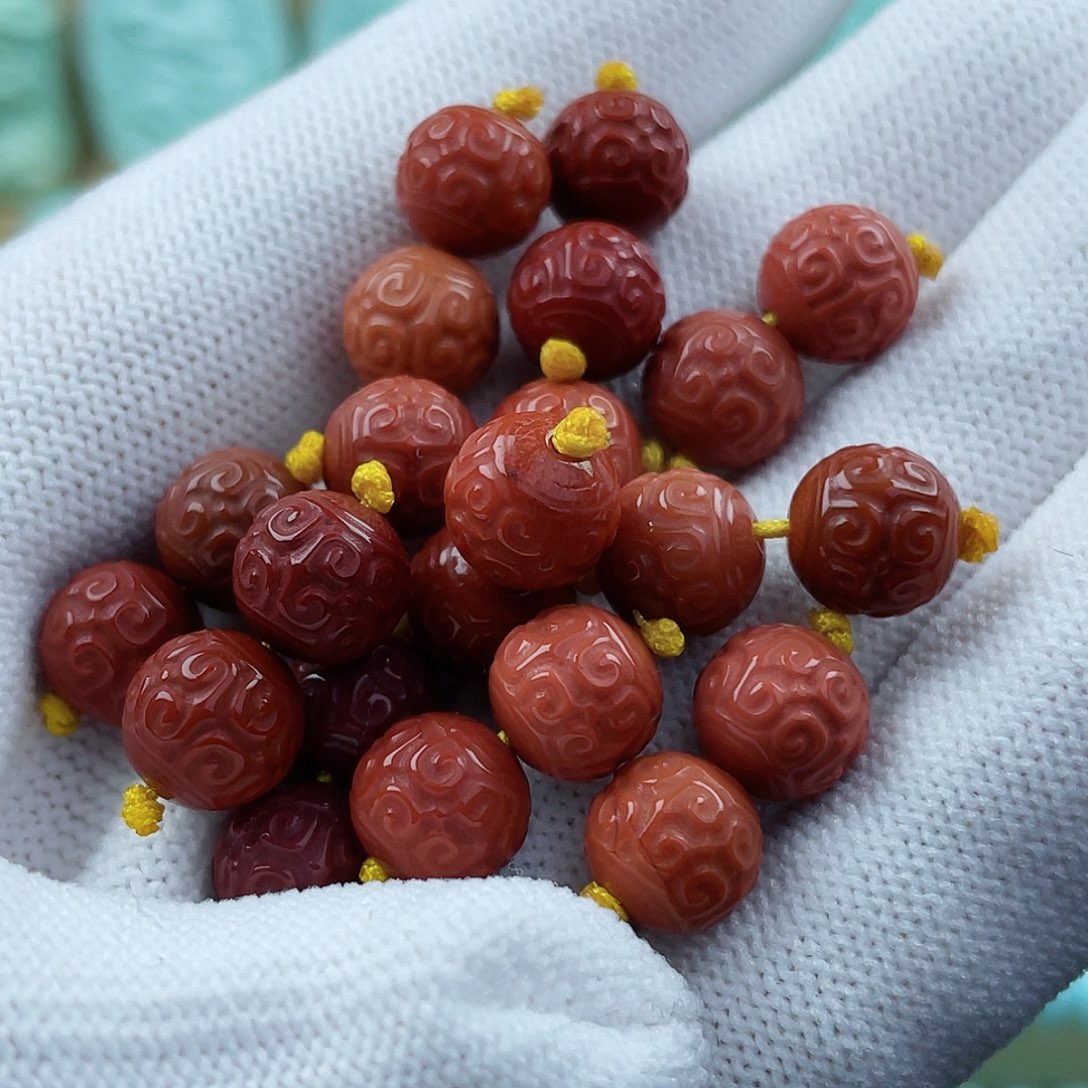 未镶嵌蜜蜡手链配饰卡8✖️2颗