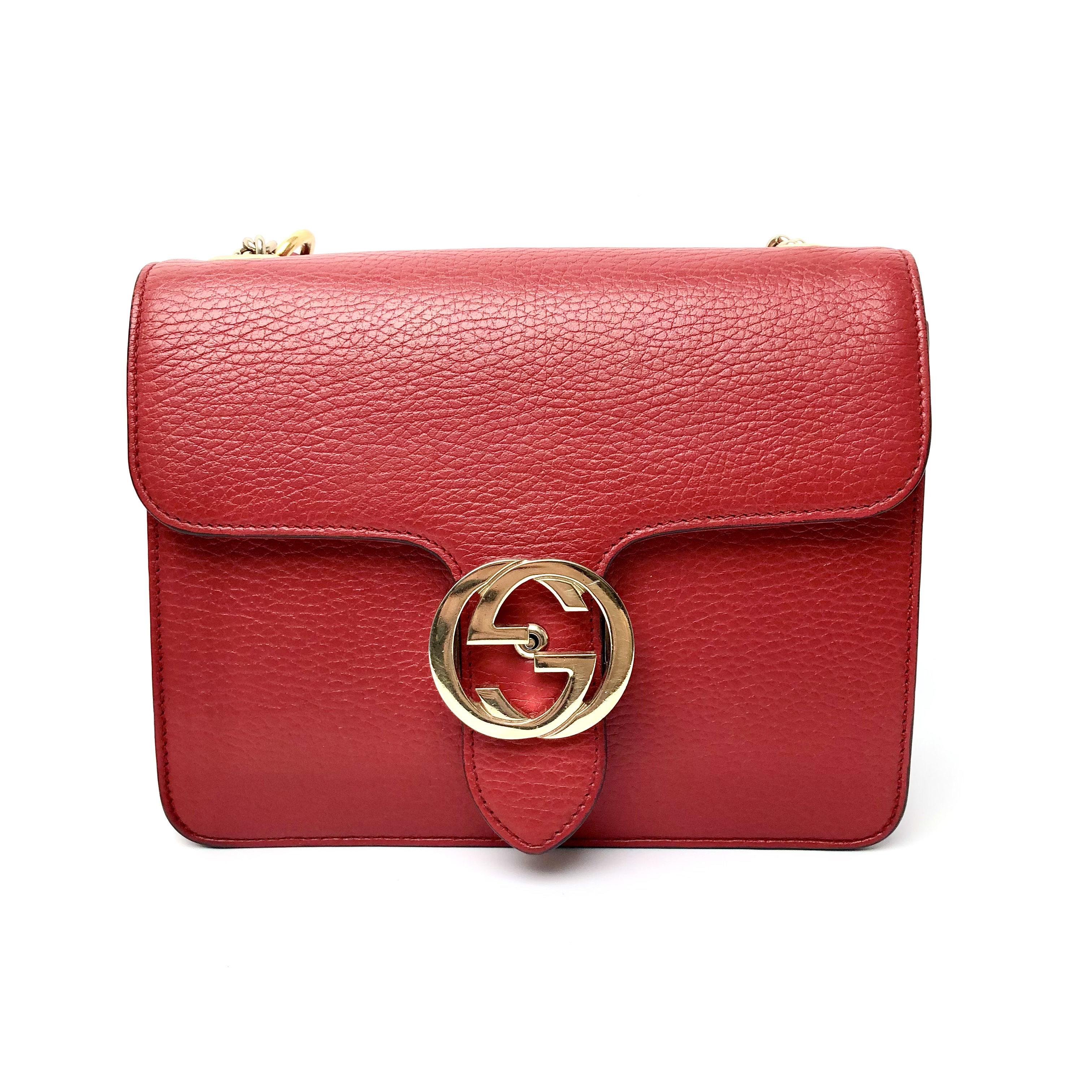 95新 GUCCI/古驰 大迈/古驰红色风琴/95新/23753271