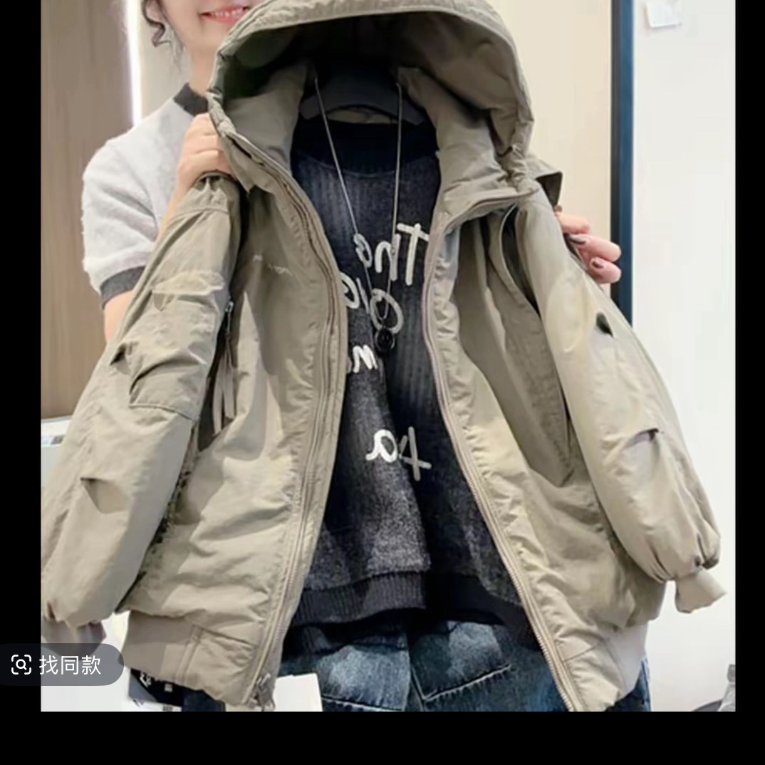 [清仓不补]儿童外套冬季新款痞帅个性潮牌男童装连帽棉服加厚保暖