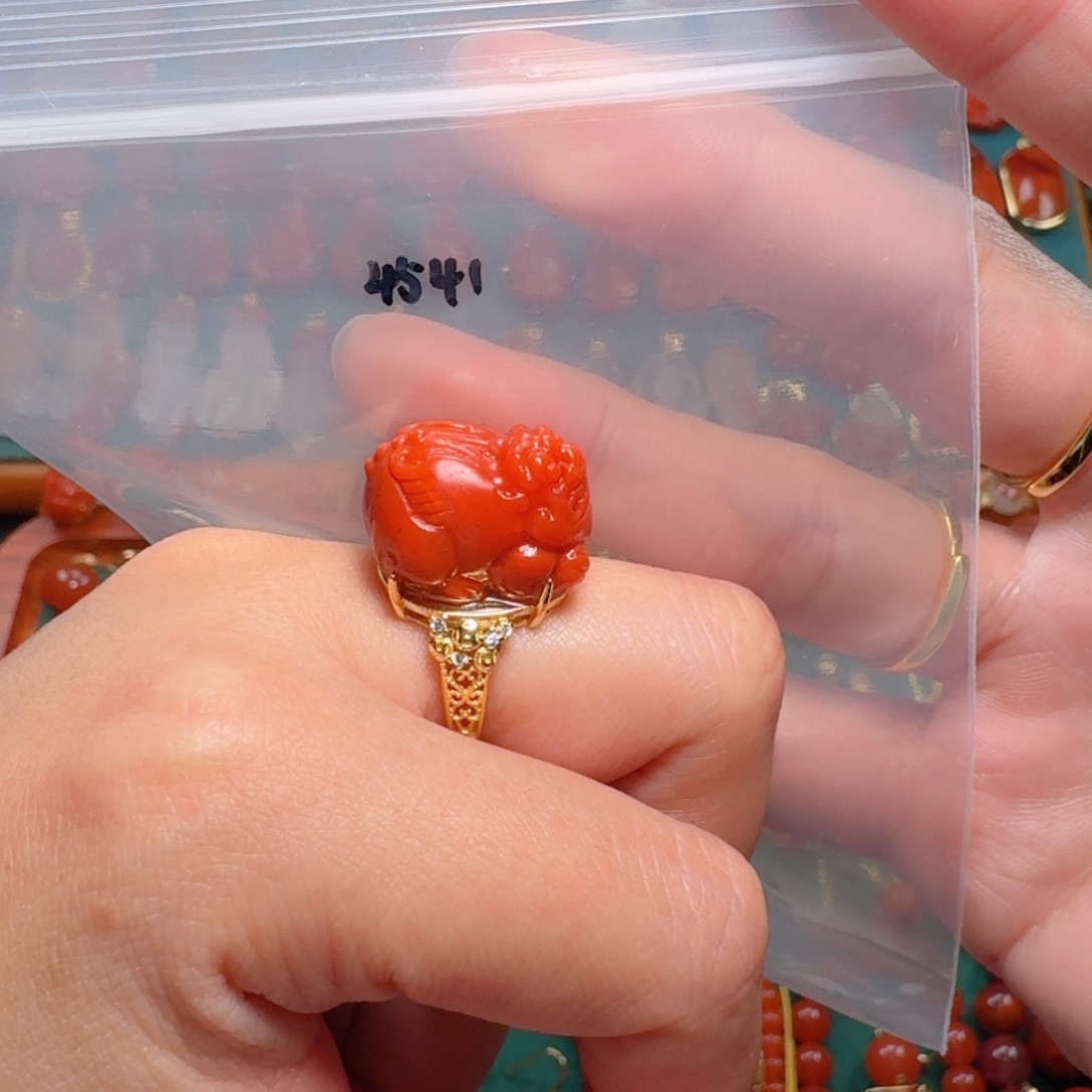 南红玛瑙南红银S925镶嵌