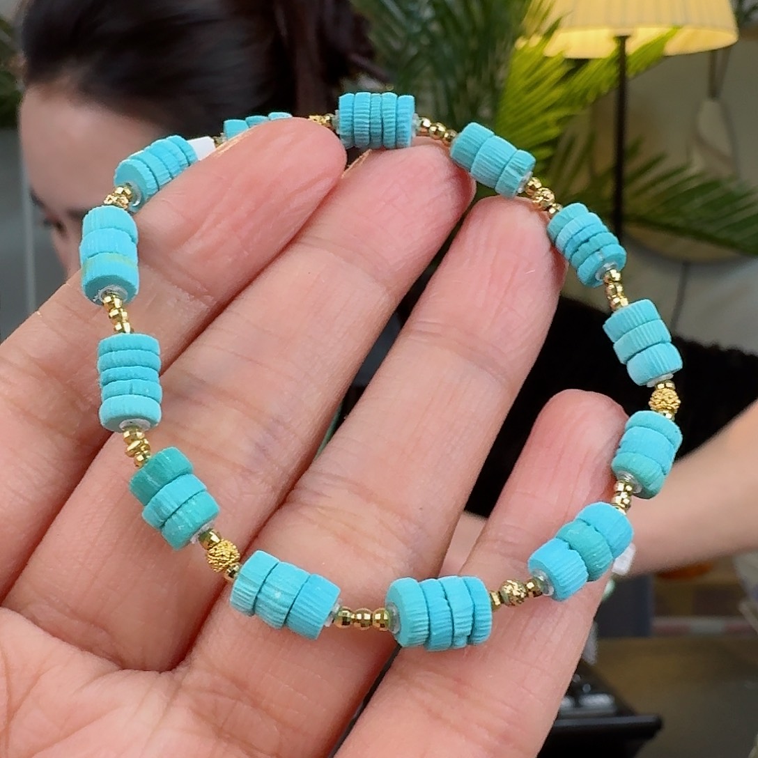 绿松石珠宝奇石未镶嵌P****O