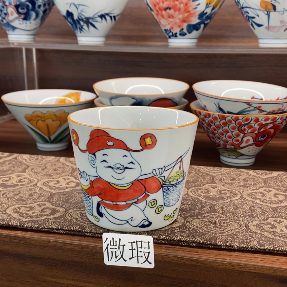 釉下彩手工绘制手工绘制