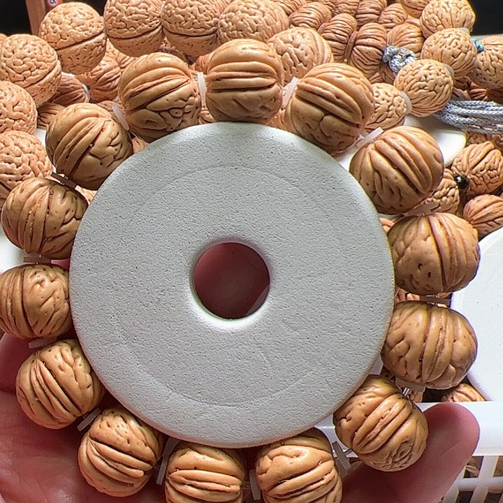 桃核手串我****6肉纹元宝桃核手串19+尺