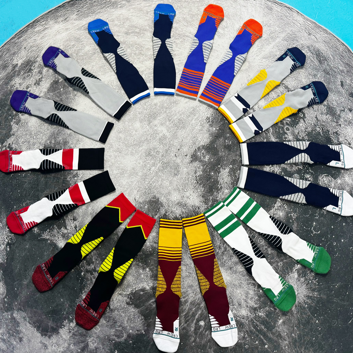 559高筒系列赞助球队配色精英篮球袜共3双打包如图小瑕疵款