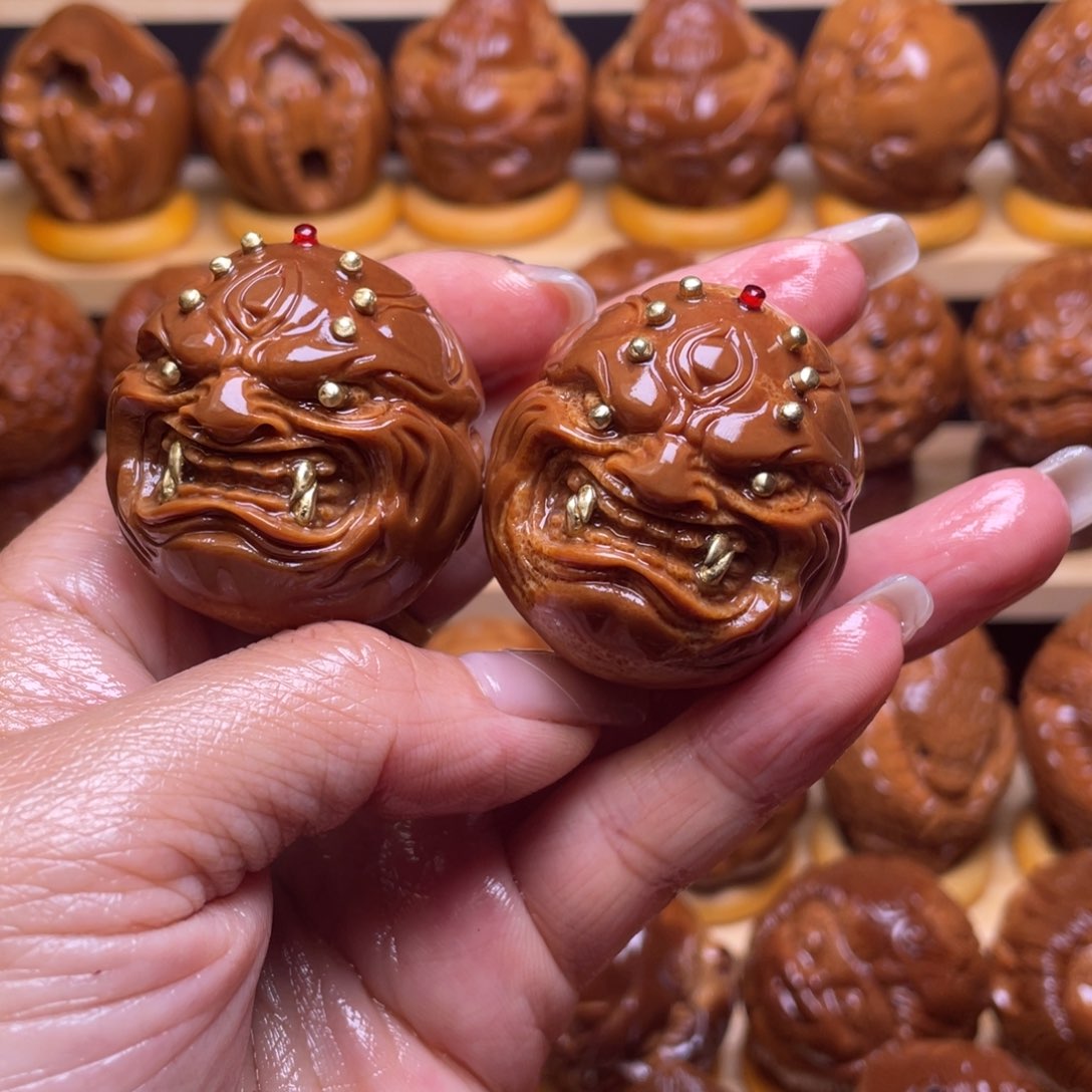 橄榄核把件黑****e巴西大橄榄