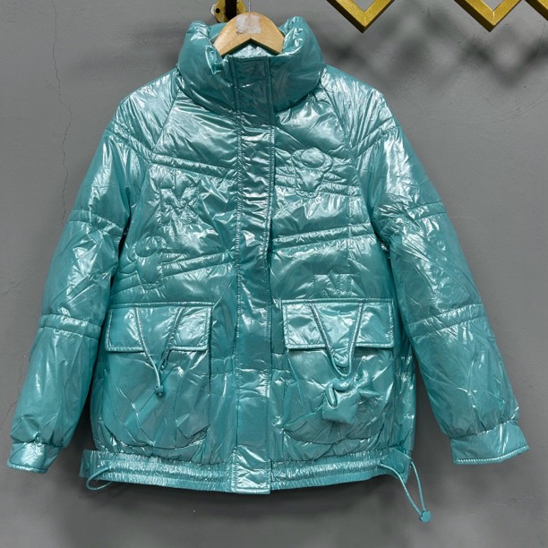 1952#新款女装时尚加绒棉服