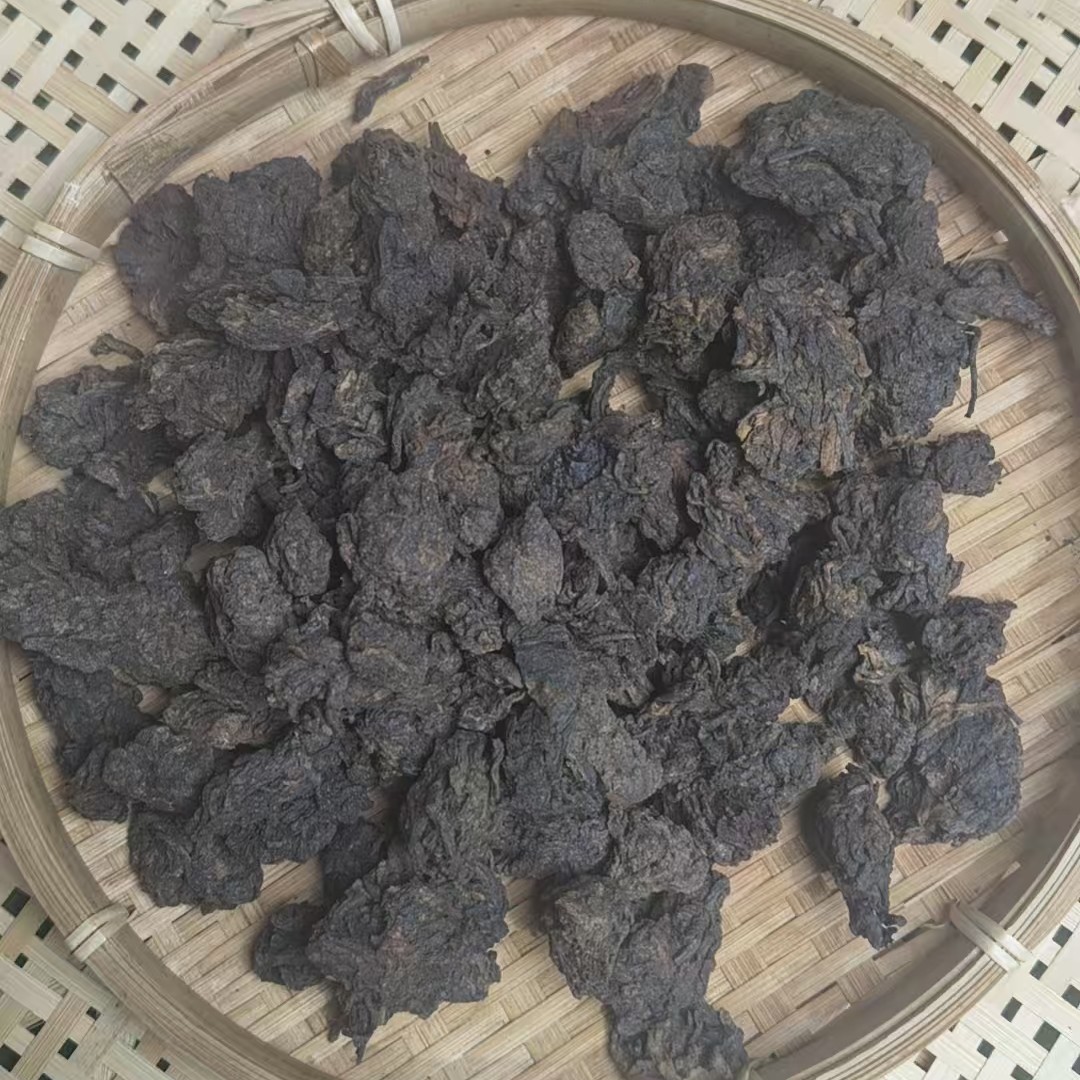2019年 大忠山 古树混采整春100克 熟茶头 散茶 【126】12-10