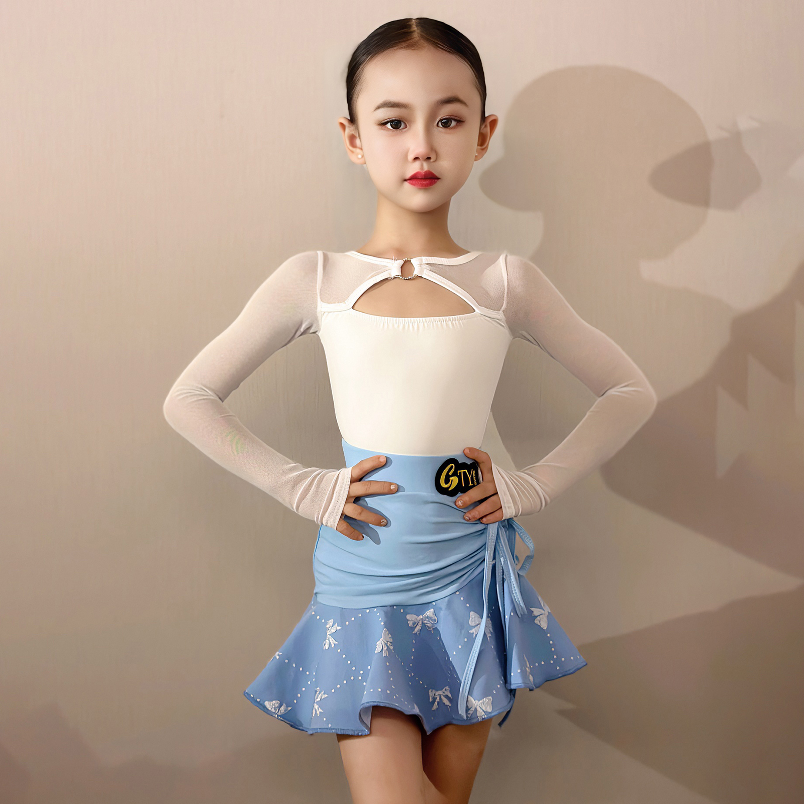 GTYdance拉丁舞服夏季新款练功服L25039