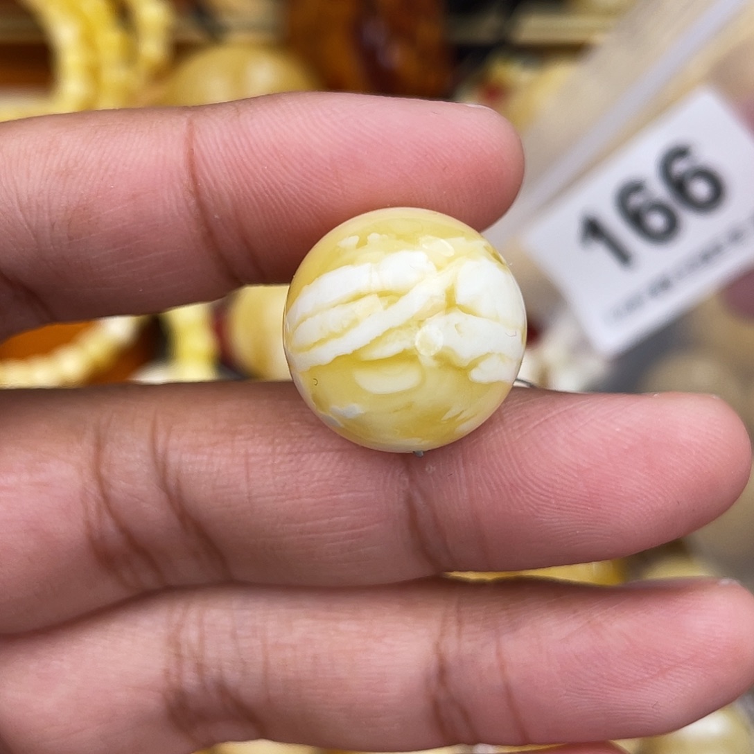 蜜蜡未镶嵌珠宝奇石19虎皮