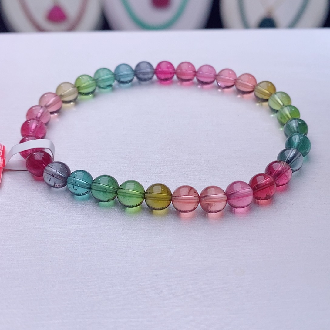 碧玺手链未镶嵌碧玺手链