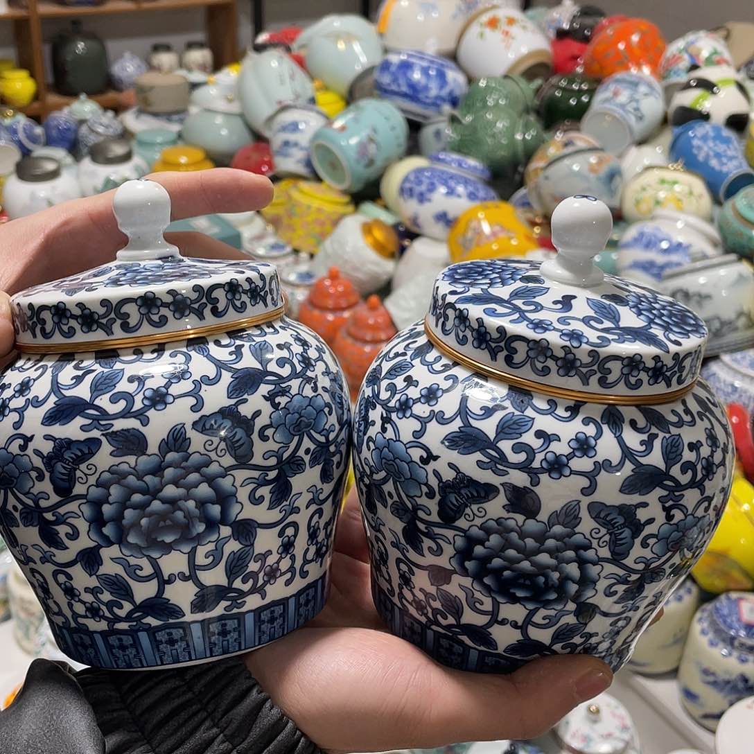 陶瓷罐茶叶罐密封罐