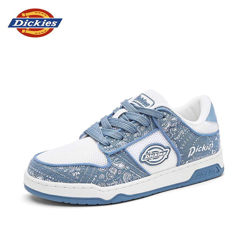 Dickies2025夏季新款板鞋腰果花时尚百搭鞋厚底时尚休闲低帮男鞋