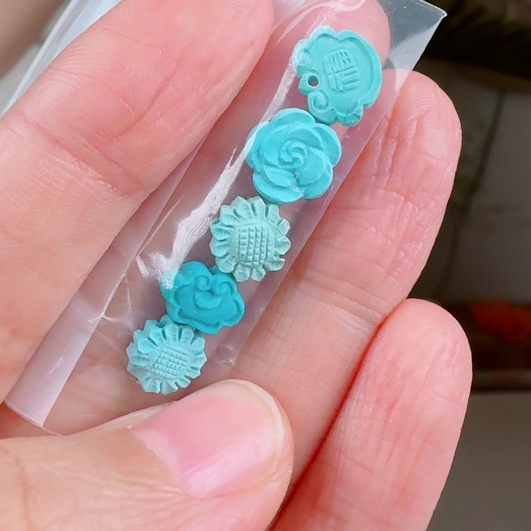 绿松石珠宝奇石未镶嵌