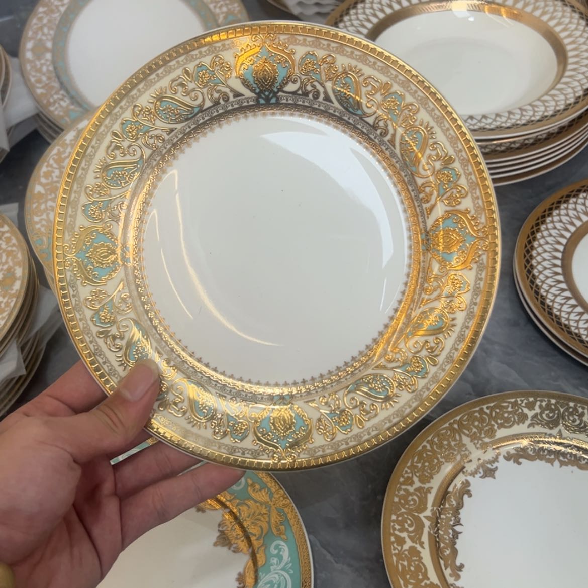 【闪购商品】瓷片8寸平盘两个一单福利价