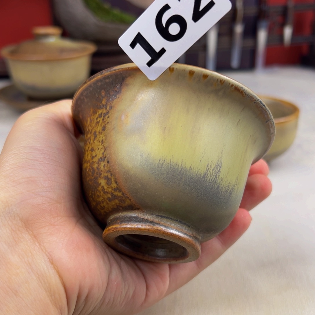杯纯手工柴烧主人杯