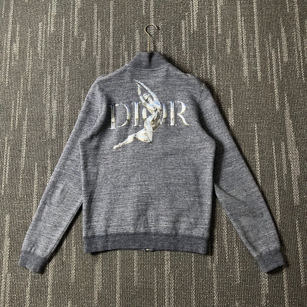 99新 DIOR/迪奥 联名空山基印花拉链外套/L码/3715