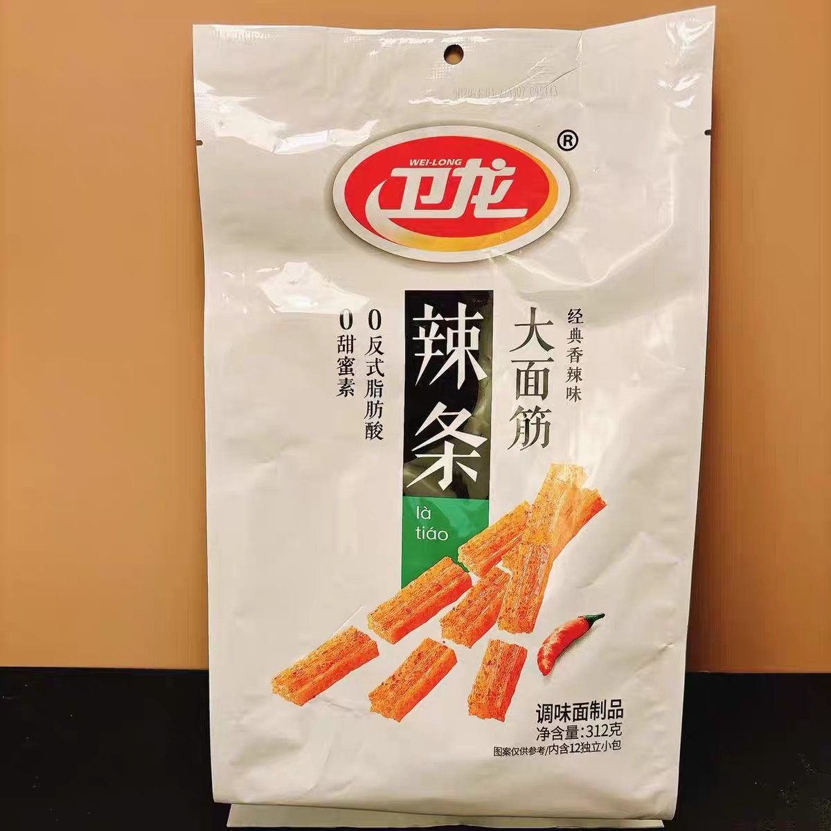 卫龙大面筋辣条312g