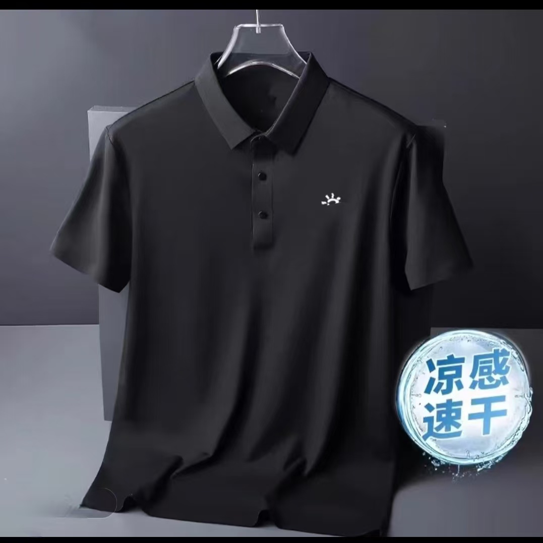 618活动 铠石头【专柜】冰丝速干polo衫夏季新款男女同款清爽运动