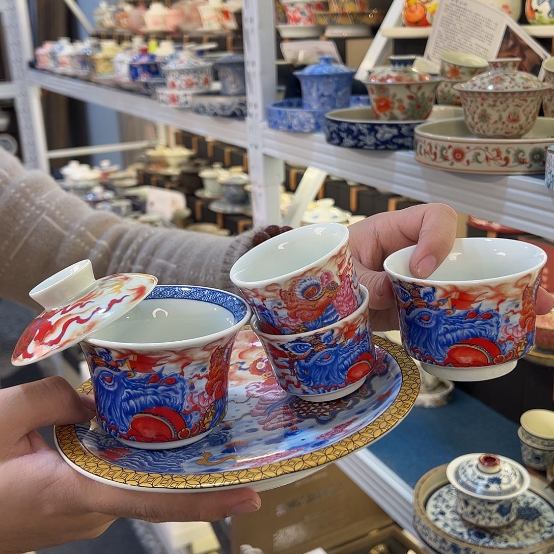 盖碗很漂亮我很喜欢