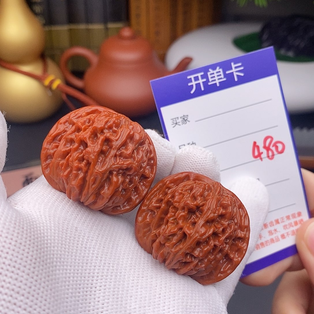 文玩核桃把件39楼子480