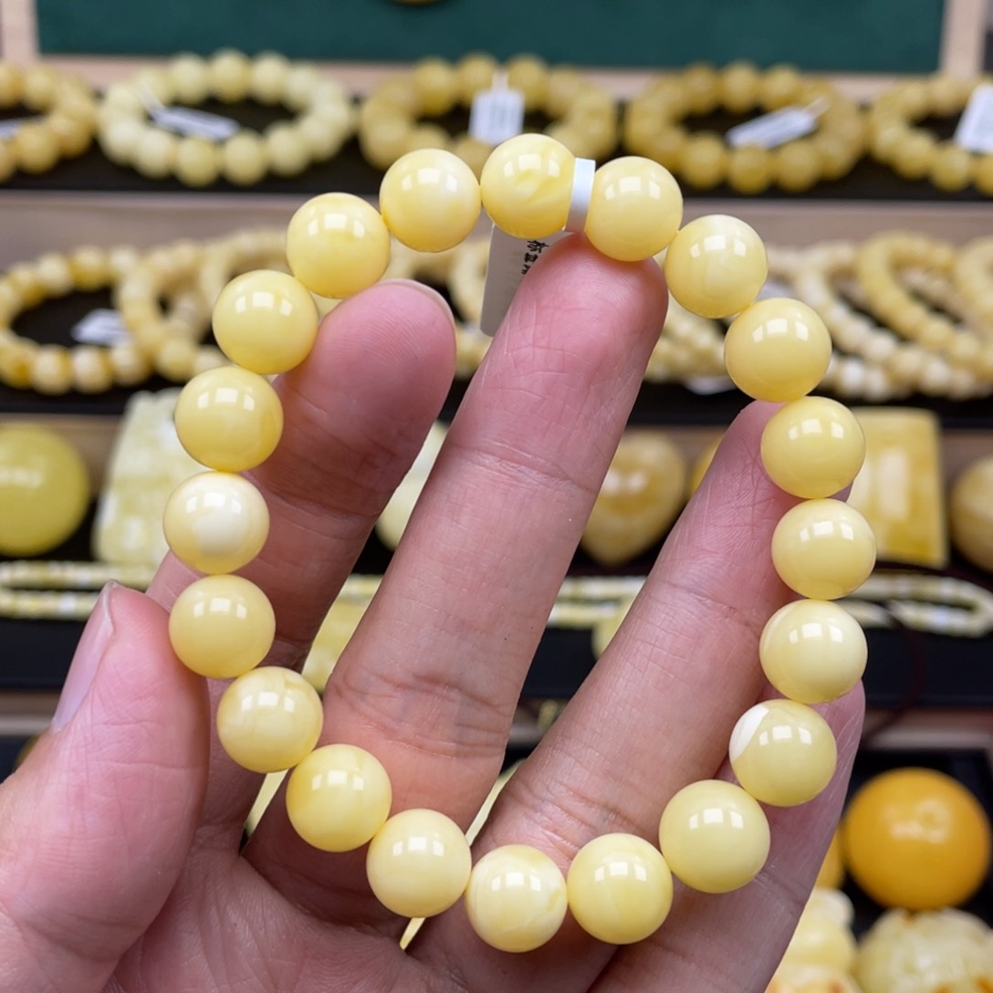 琥珀裸石未镶嵌琥珀蜜蜡