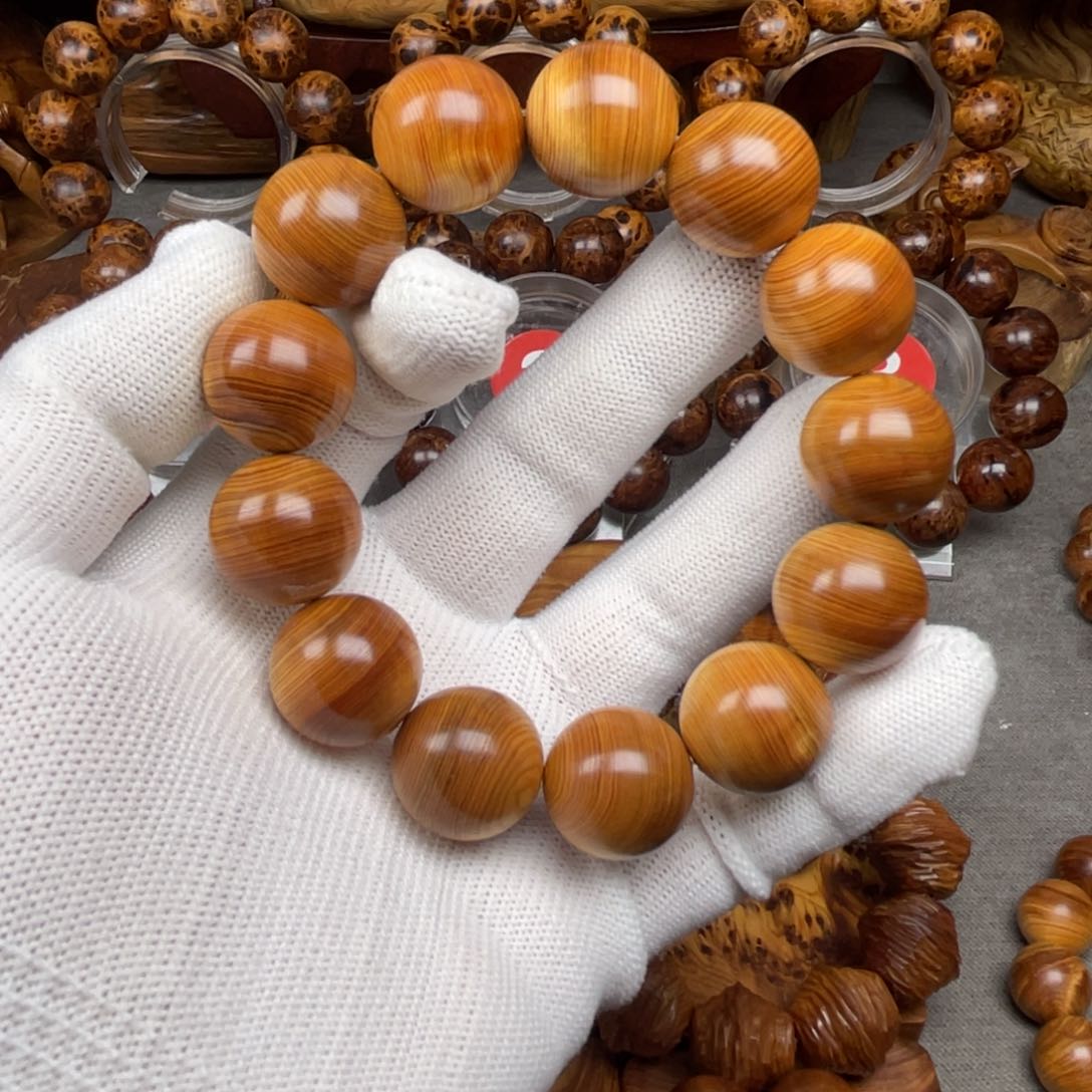 柏木（崖柏）太行崖柏陈化蚕丝纹红油香料1.8