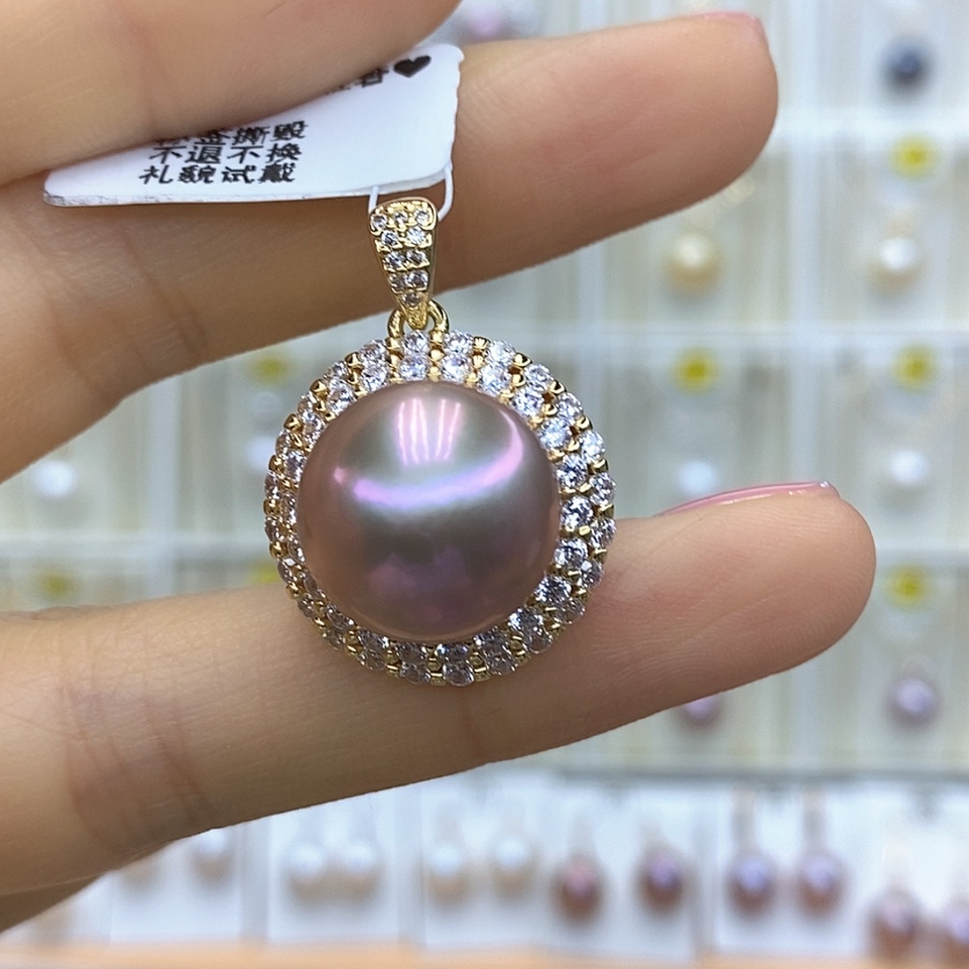 吊坠(赠链)未镶嵌淡水珍珠