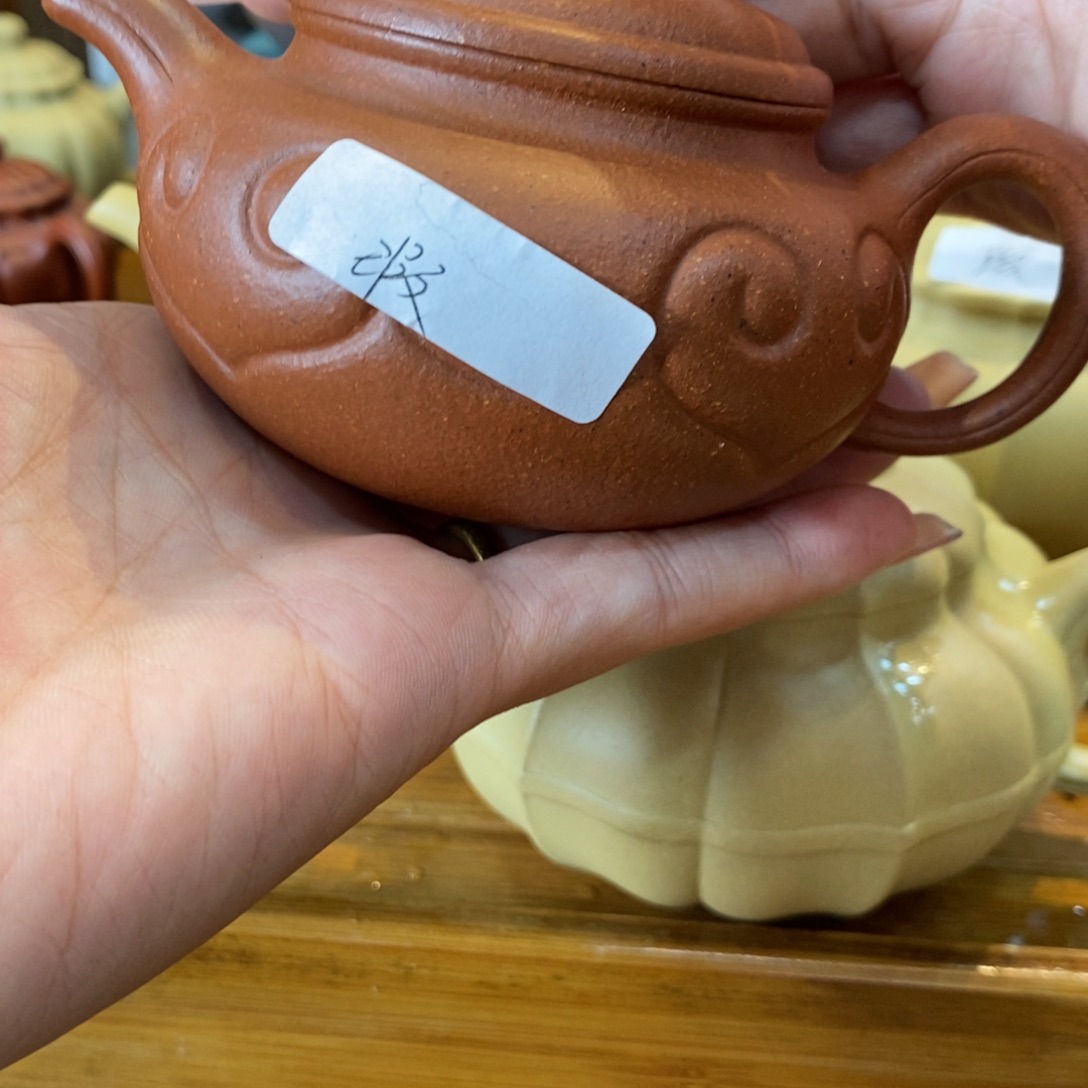 茶壶紫砂心**陈原矿泥料手工壶直播间