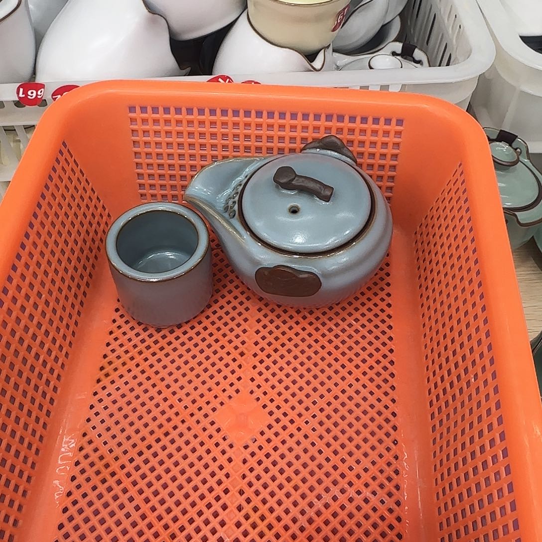 瓷片开播浮力，小微瑕。