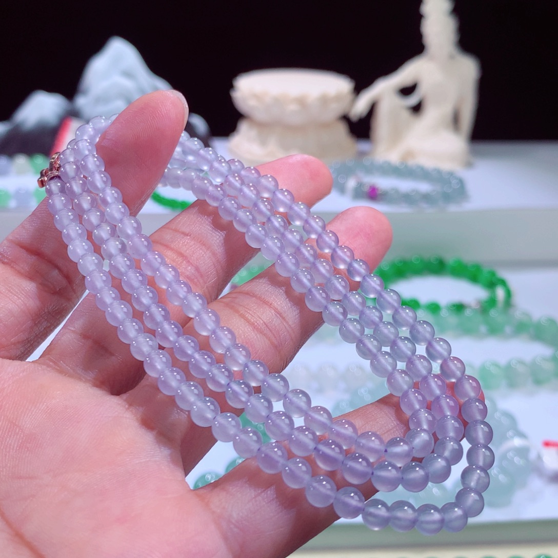 翡翠未镶嵌手链卡