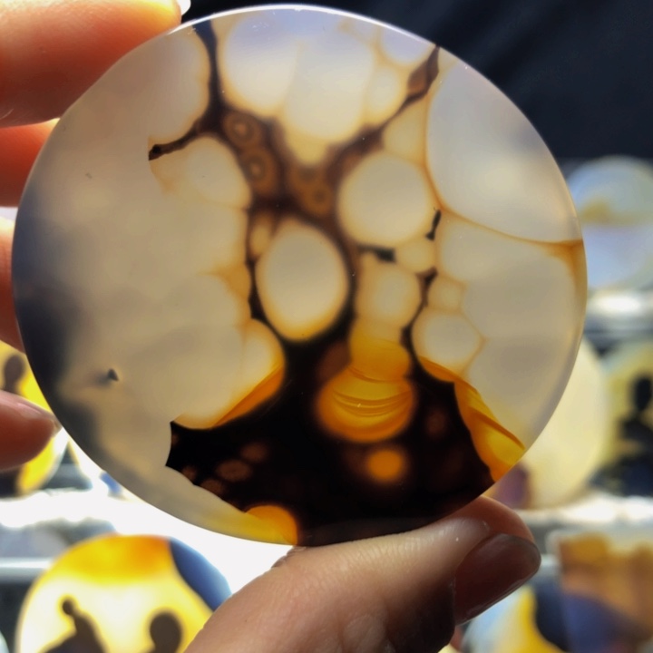 合金玛瑙/玉髓珠宝奇石141有瑕