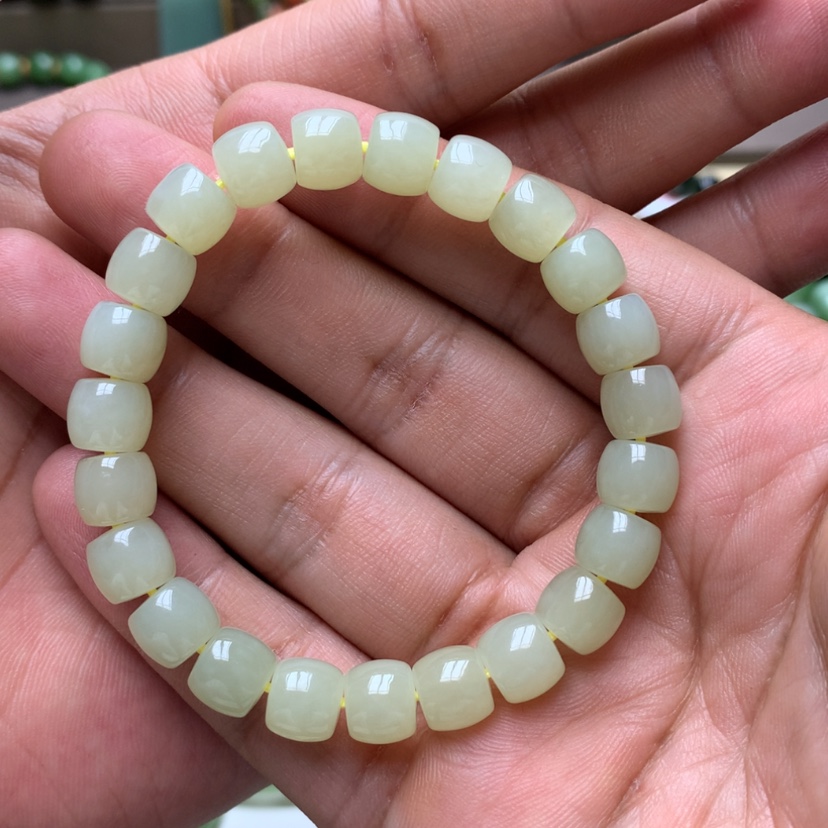 【闪购商品】手链未镶嵌和田玉（黄玉）