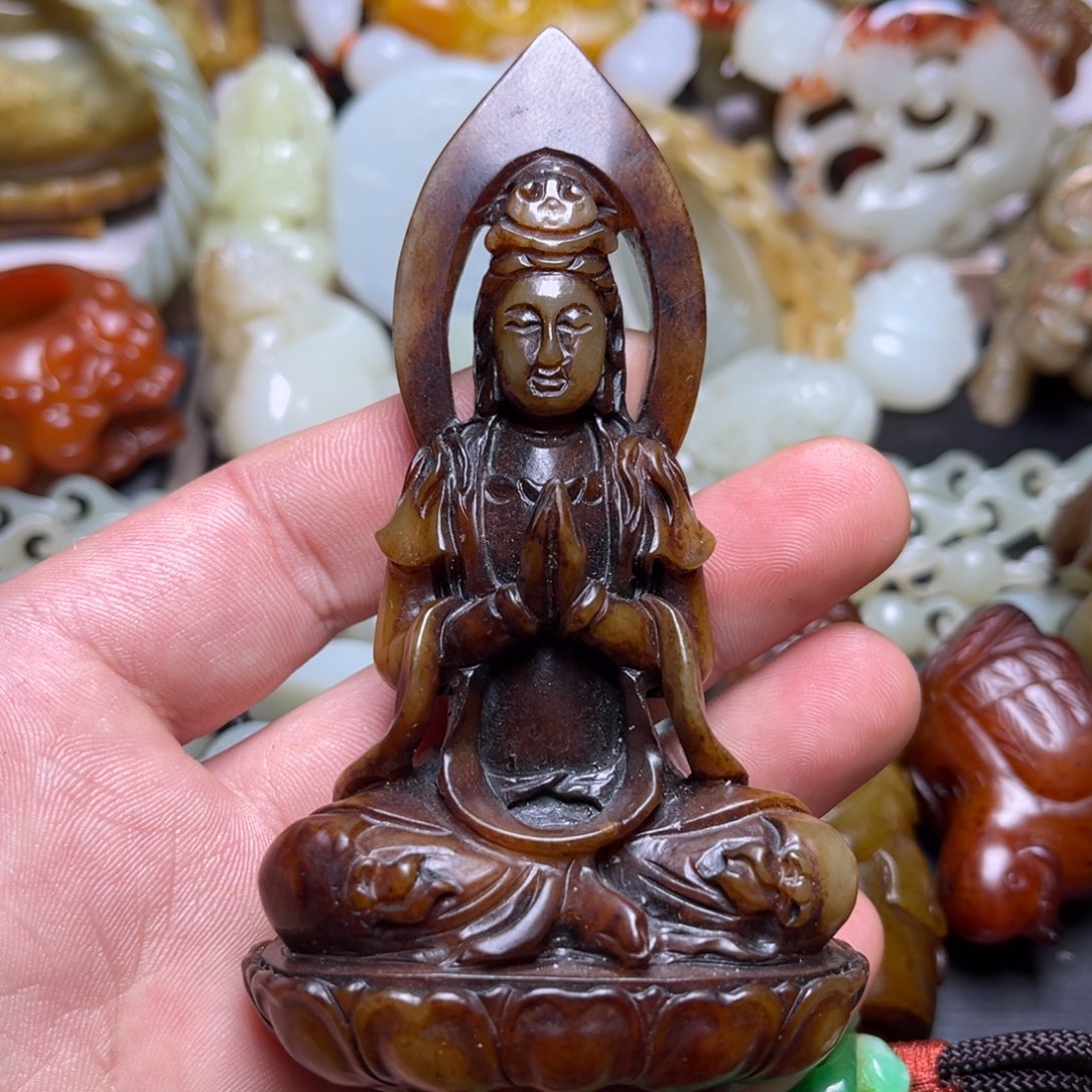 和田玉挂件未镶嵌