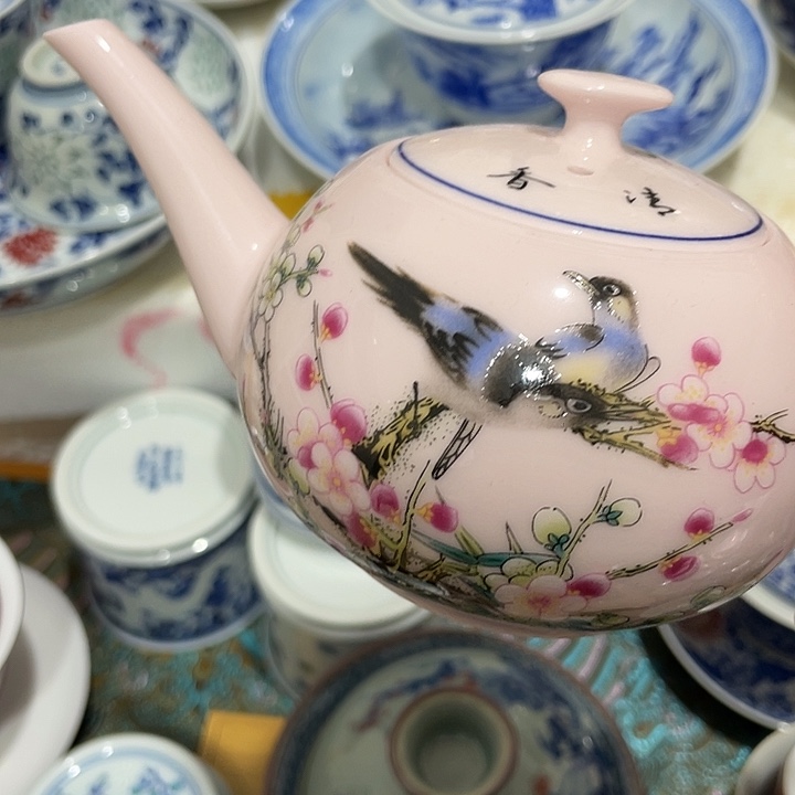 摆件陶景德镇陶瓷主人杯1112