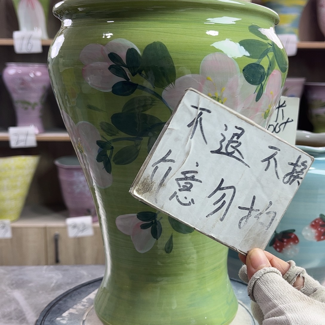 景德镇陶瓷花盆花盆